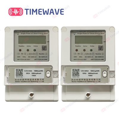 LoRaWAN Smart Energy Meter Smart Prepaid Electricity Meter Single Phase Din Rail Energy Meter