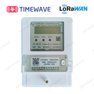 De slimme IOT-Energie Fase Elektronische KWu van LoraWan van het Controleplatform Meter van de Enige