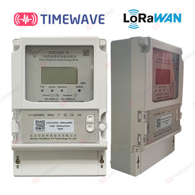 Draadloze Slimme Communicatie van Lorawan Wifi van de Energiemeter Steun In drie stadia 4G 2G