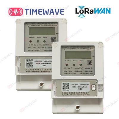 Van de Meter Draadloze Slimme Iot van de enige Fase220v LoRaWAN Energie de Elektriciteitsmeter