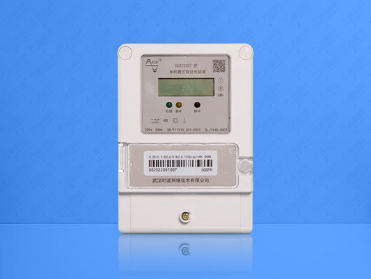 Van de de Energiemeter STS van de toetsenbord Enige Fase het Standaardip54 Vooruitbetaalde Slimme Meetinstrument