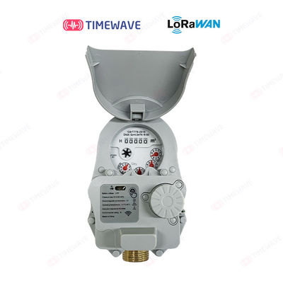 Smart waterstroommeter met voorafbetaalde afstandsbediening en Lora / Lorawan / 4G, koude / hete stroommeter, DN15/DN20/DN25