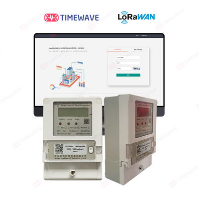 Van de de Metersmart Vooruitbetaalde Elektriciteit van de LoRaWAN de Slimme Energie van de de Meter Enige Fase DIN Meter van de het Spoorenergie