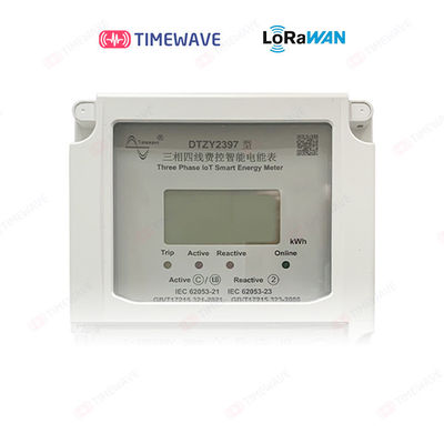 LoRaWAN Energy Meter with External Antenna and Adjustable Data Rate